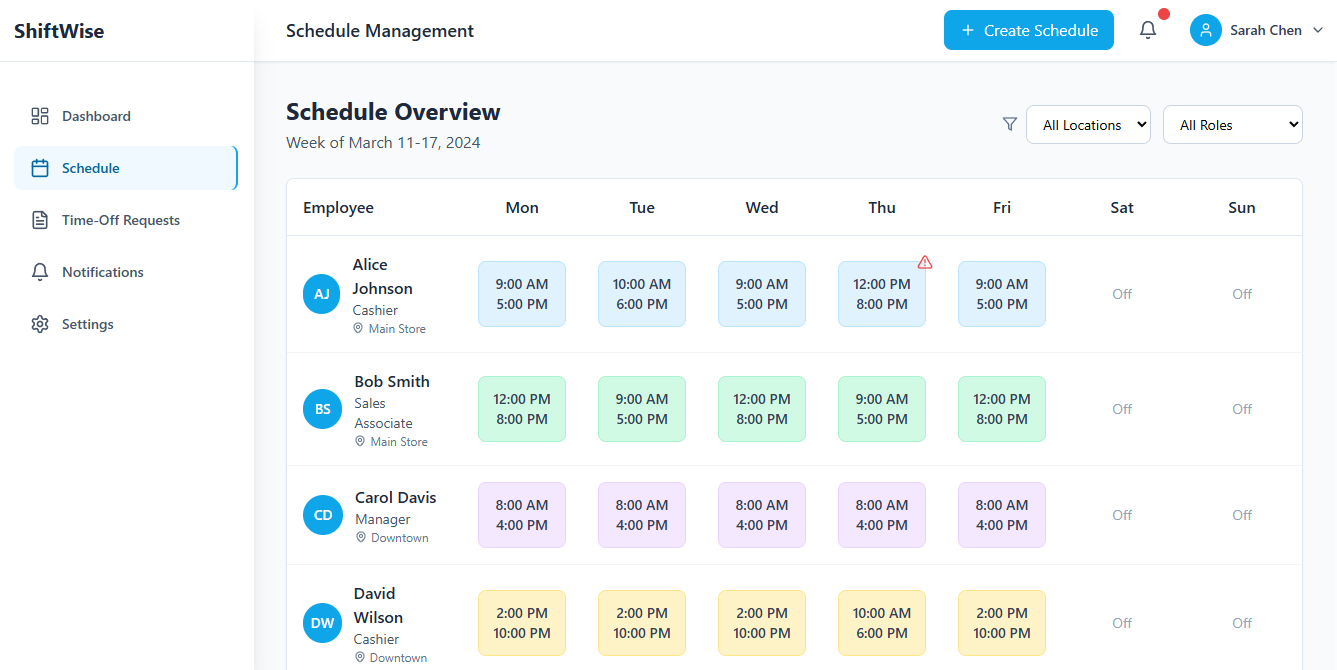 Employee Scheduling Platform - Image 2