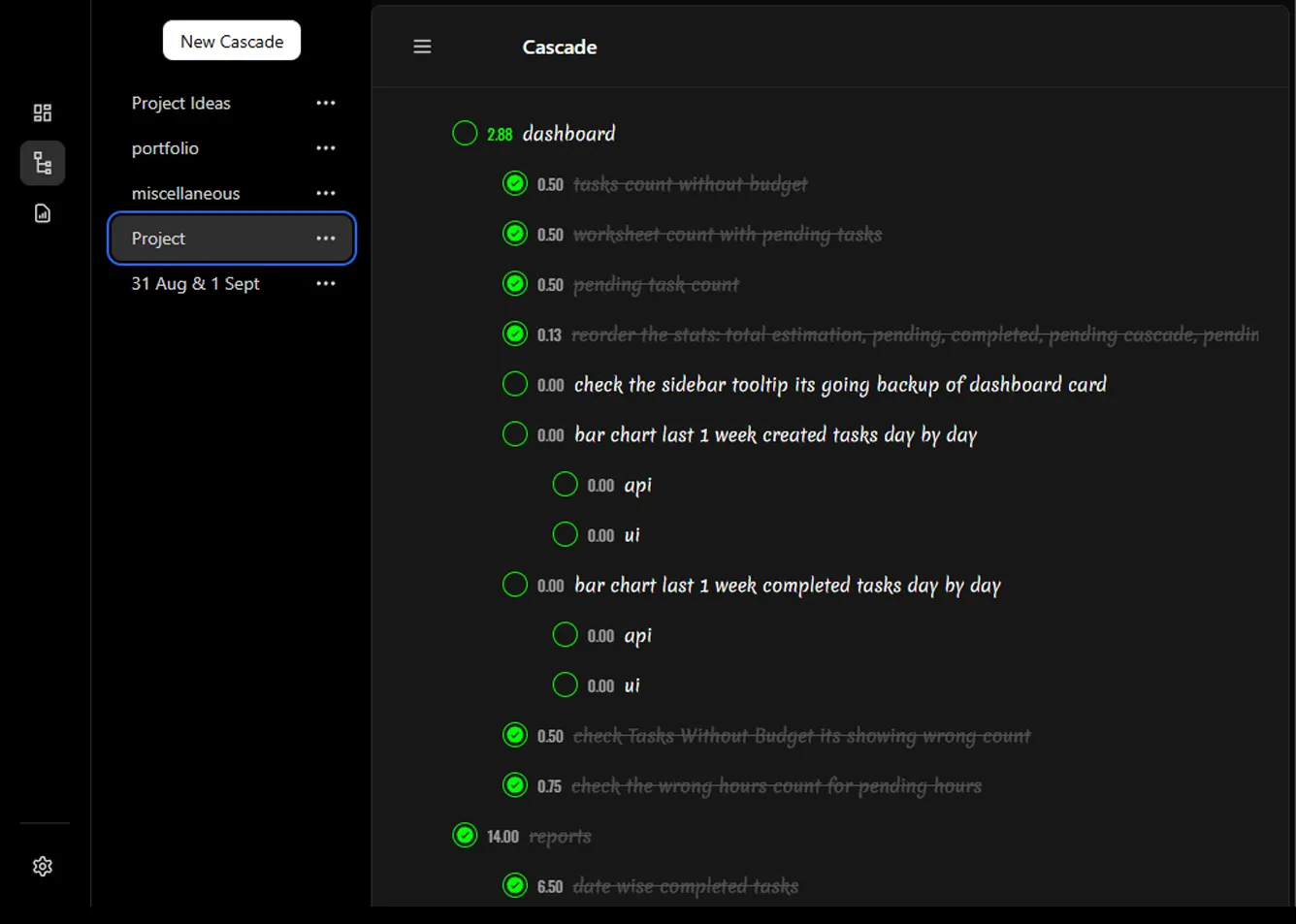 Task Cascade